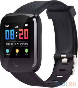 Смарт-часы Digma Smartline D2e 1.3" черный