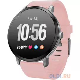 Смарт-часы Jet Sport SW-1 1.33" LCD серебристый (SW-1 PINK)
