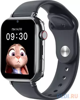 Смарт-часы Кнопка Жизни Aimoto Concept, 43мм, 1.85", черный / черный [9240201]