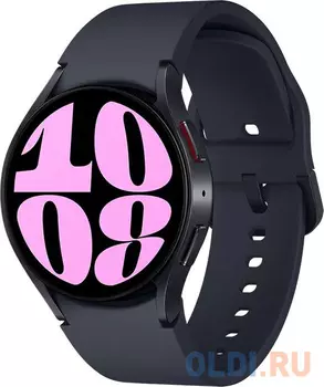 Смарт-часы Samsung Galaxy Watch6 40мм 1.3" AMOLED корп.графитовый рем.графитовый (SM-R930NZKACIS)