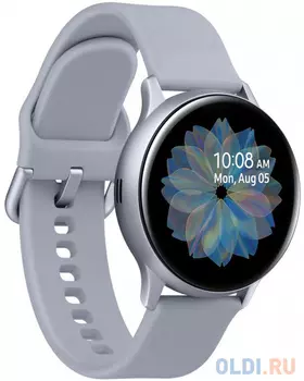 Смарт-часы Samsung Galaxy Watch Active2 40мм 1.2" Super AMOLED серебристый (SM-R830NZSASER)