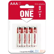 Smartbuy ONE LR03/4B (48/480) (SOBA-3A04B-Eco) (4шт. в уп-ке)