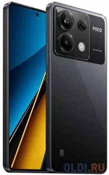 Смартфон POCO X6 5G 12+512GB Black (MZB0FS1RU)