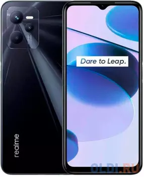 Смартфон Realme C35 64Gb 4Gb черный моноблок 3G 4G 2Sim 6.6" 1080x2408 Android 11 50Mpix 802.11 a/b/g/n/ac NFC GPS GSM900/1800 GSM1900 TouchSc mi