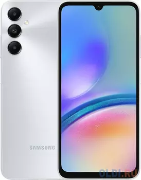 Смартфон Samsung Galaxy A05s 4/128Gb, SM-A057F, серебристый