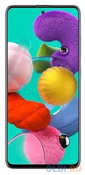 Смартфон Samsung Galaxy A51 черный 6.5" 128 Гб NFC LTE Wi-Fi GPS 3G Bluetooth SM-A515FZKCSER