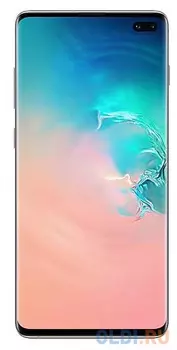 Смартфон Samsung Galaxy S10+ белая керамика 6.4" 128 Гб NFC LTE Wi-Fi GPS 3G Bluetooth SM-G975FCWDSER