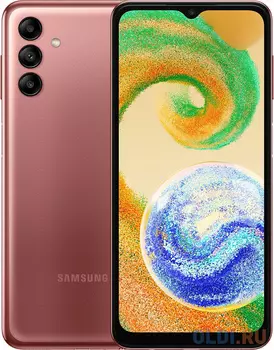 Смартфон Samsung SM-A047F Galaxy A04s 32Gb 3Gb медный моноблок 3G 4G 6.5" 720x1600 Android 11 50Mpix 802.11 a/b/g/n/ac GPS GSM900/1800 GSM1900 To