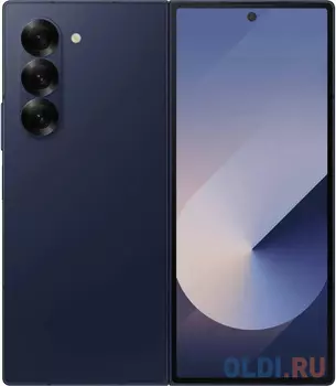 Смартфон Samsung SM-F956B Galaxy Z Fold 6 256Gb 12Gb синий раскладной 3G 4G 2Sim 7.6" 1856x2160 Android 14 50Mpix 802.11 a/b/g/n/ac/ax NFC GPS GS