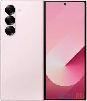 Смартфон Samsung SM-F956B Galaxy Z Fold 6 256Gb 12Gb розовый раскладной 3G 4G 2Sim 7.6" 1856x2160 Android 14 50Mpix 802.11 a/b/g/n/ac/ax NFC GPS