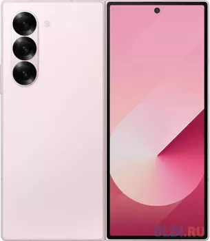 Смартфон Samsung SM-F956B Galaxy Z Fold 6 5G 512Gb 12Gb розовый раскладной 3G 4G 2Sim 7.6" 1856x2160 Android 14 50Mpix 802.11 a/b/g/n/ac/ax NFC G