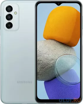 Смартфон Samsung SM-M236 Galaxy M23 128Gb 6Gb голубой моноблок 3G 4G 2Sim 6.6" 1080x2408 Android 11 50Mpix 802.11 a/b/g/n/ac NFC GPS GSM900/1800
