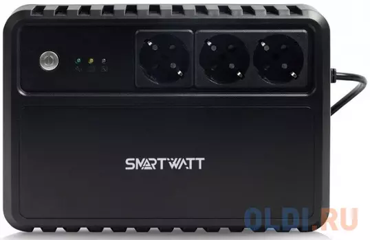SMARTWATT линейно-интерактивный, 800/480 ВА/Вт, напольный, LED индикация, Shuko CEE7/4 - 3 шт.