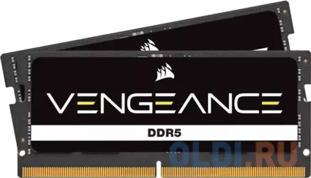 SO-DIMM DDR5 32Gb (2x16Gb) PC44800 5600Mhz Corsair (CMSX32GX5M2A5600C48)