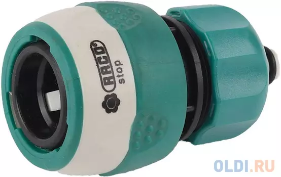 Соединитель RACO "Comfort-Plus" с автостопом (шланг-насадка), 2-компонентный, 1/2"