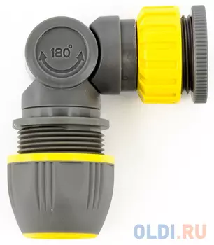 Соединитель с внутр. резьбой 1/2"-3/4" с шарниром, LUXE// Palisad