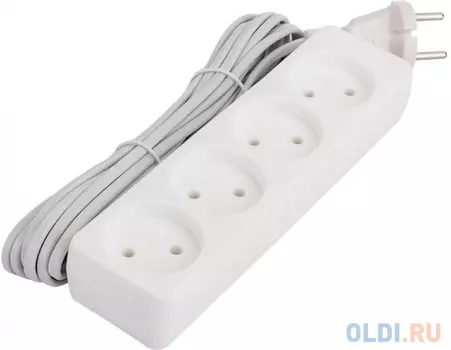 СОЮЗ Удлинитель быт. ТМ 1300 Вт 4гн. ШВВП 5м 481S-0405
