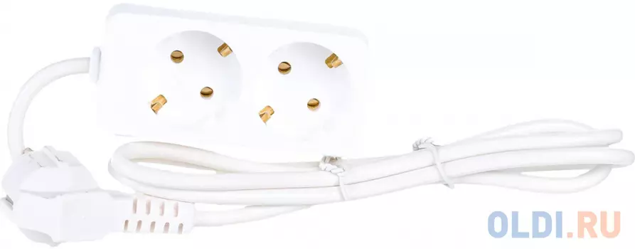 СОЮЗ Удлинитель быт. ТМ 2200 Вт с/з 2гн. ПВС 1,5м 481S-9201