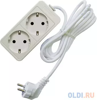 СОЮЗ Удлинитель быт. ТМ 3500 Вт с/з 2гн. ПВС 1,5м 481S-6201