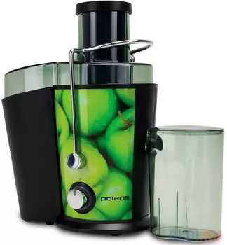 Соковыжималка Polaris PEA 1031 Apple 1000 Вт чёрный зелёный