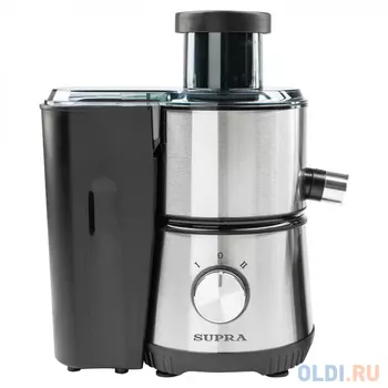 Соковыжималка Supra JES-1440 400 Вт серебристый чёрный