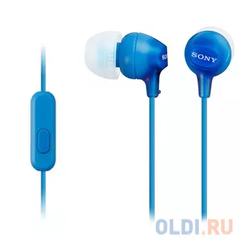 Sony MDR-EX15APL Наушники, синий