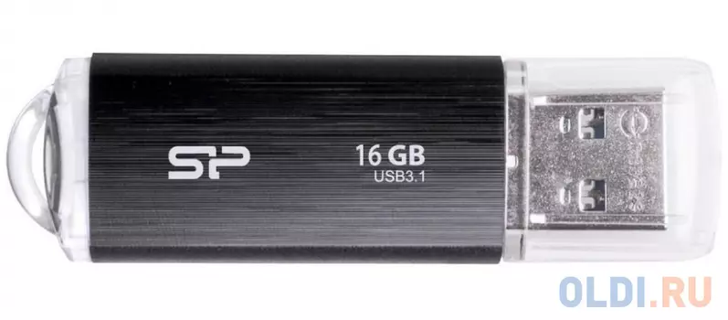 Внешний накопитель 16GB USB Drive <USB 3.0 Silicon Power Blaze B02 Black (SP016GBUF3B02V1K)