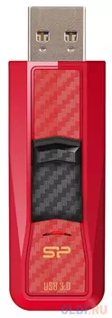 Внешний накопитель 32GB USB Drive Silicon Power Blaze B50 Red Carbon (SP032GBUF3B50V1R)