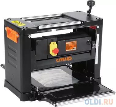 Спец Станок рейсмусовый с механической подачей СРМ-2200М 220В/50Гц, 2150Вт, обр.загот.S=330мм H=160мм,мех подача 6 м/мин, картонная упаковка СПЕЦ-4065