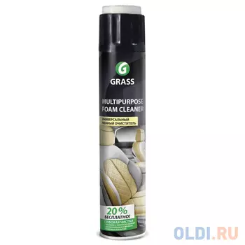 СРЕДСТВО ДЛЯ ОЧИСТКИ САЛОНА УНИВЕРС. ПЕННОЕ "MULTIPURPOSE FOAM CLEANER" 0.75 Л (1/12) "GRASS"