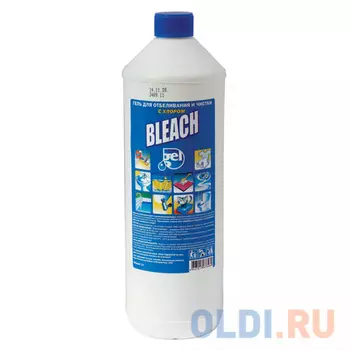 Средство для отбеливания и чистки тканей 1 л, Белизна BLEACH (Блич), гель