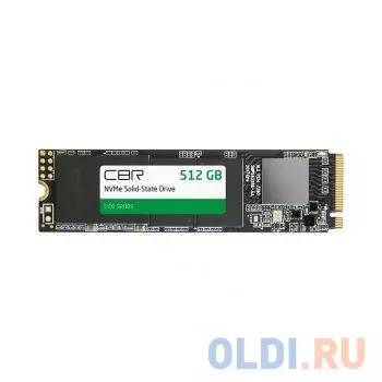 SSD накопитель CBR SSD-512GB-M.2-LT22 512 Gb PCI-E 3.0 x4