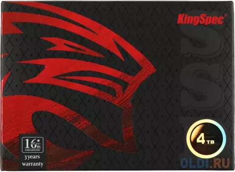 SSD накопитель Kingspec P3-4TB 4 Tb SATA-III