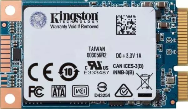 SSD накопитель Kingston UV500 (SUV500MS/480G) 480Gb mSATA