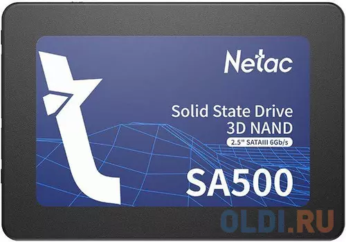 SSD накопитель Netac SA500 128 Gb SATA-III