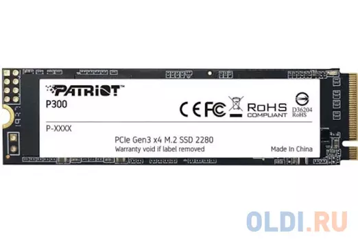 SSD накопитель Patriot P300 256 Gb PCI-E 3.0 x4