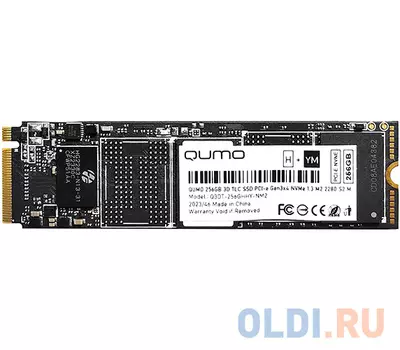 SSD накопитель QUMO Novation 256 Gb PCI-E 3.0 x4