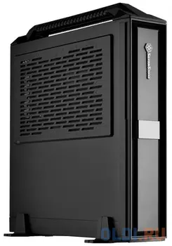SST-ML08B-H Milo Slim HTPC Mini-ITX Computer Case, with Handle, black