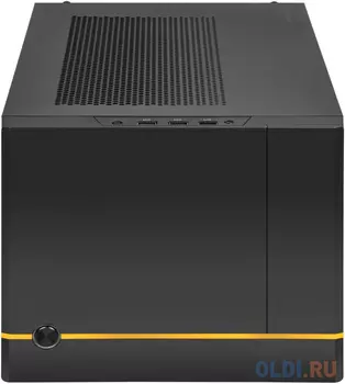 SST-SG14B Sugo Mini-ITX Compact Computer Cube Case, with configurable front panel, black (811086)