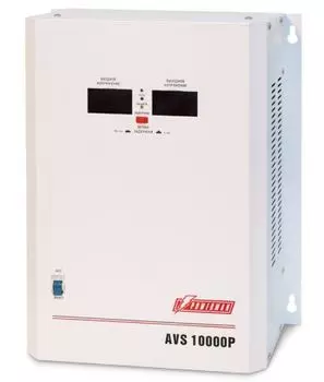 Стабилизатор напряжения Powerman AVS 10000P 1 розетка белый