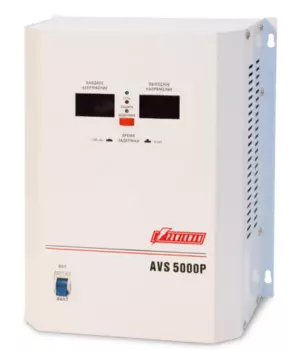 Стабилизатор напряжения Powerman AVS 5000P 1 розетка белый