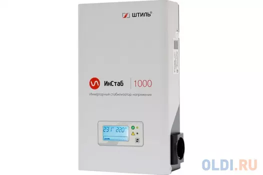 Стабилизатор напряжения Штиль ИнСтаб IS1000 800Вт 1000ВА белый
