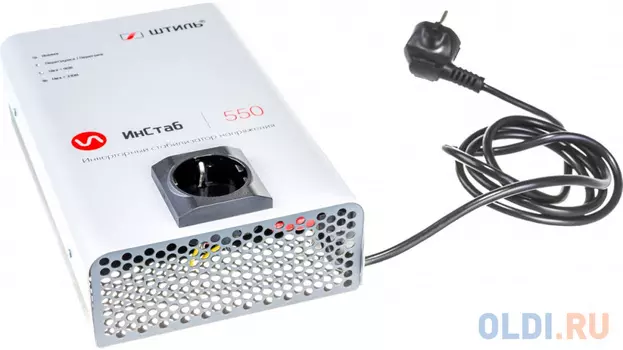 Стабилизатор напряжения Штиль ИнСтаб IS550 475Вт 550ВА белый