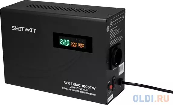 Стабилизатор напряжения SMARTWATT AVR Triac 1000TW 1 розетка 4512020380001