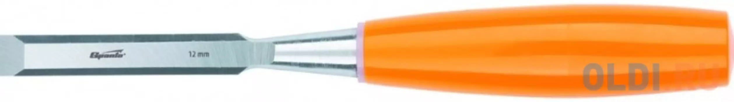 Стамеска, 12 мм, плоская, пластиковая рукоятка// Sparta