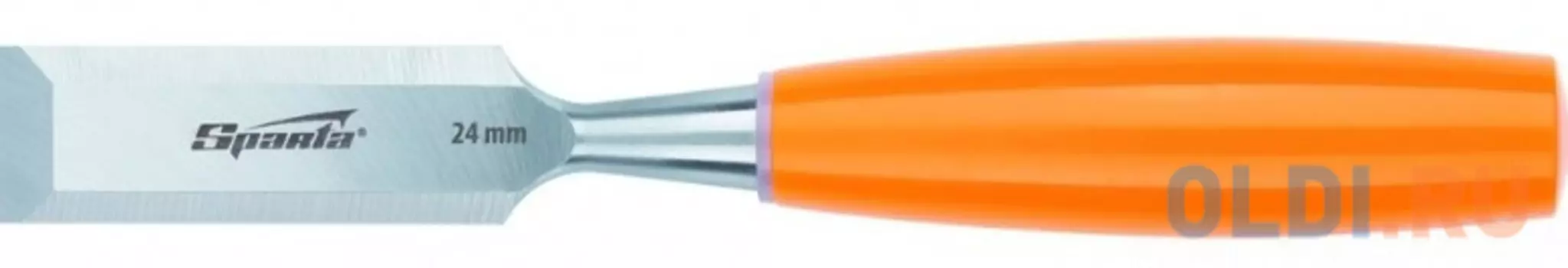 Стамеска, 24 мм, плоская, пластиковая рукоятка// Sparta