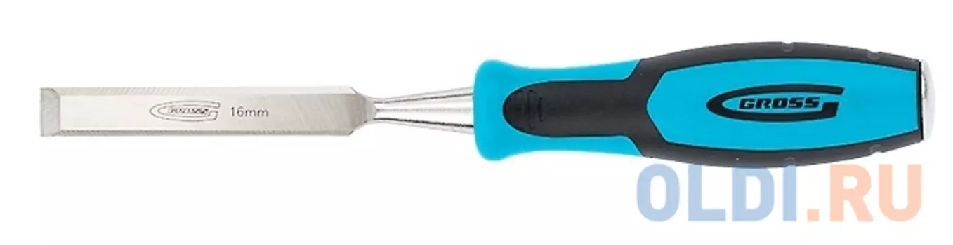 Стамеска GROSS 25007 PIRANHA 16мм двухкомпонентная эргономичная рукоятка