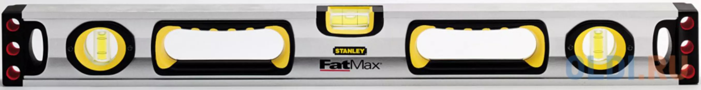 Stanley уровень "fatmax" магнитный 900мм х 3 капсулы 0,5мм/м (1-43-537), шт