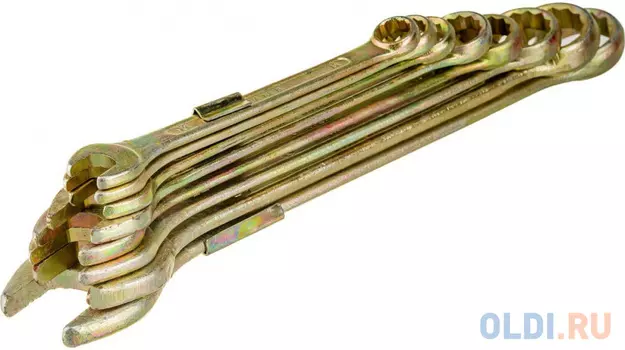 STAYER 8 шт, 12 - 27 мм, набор комбинированных гаечных ключей (27094-H8)