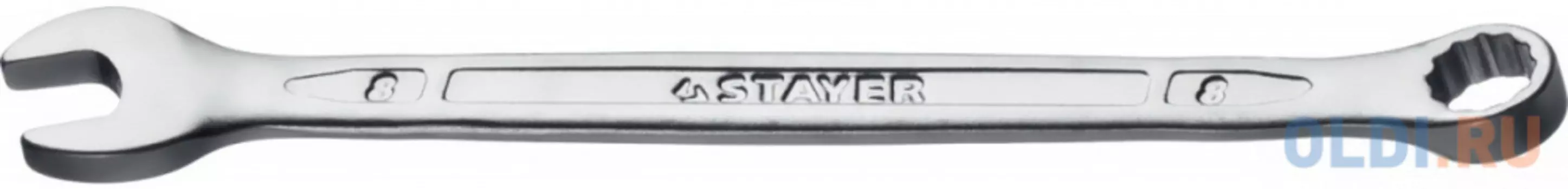 STAYER HERCULES, 8 мм, комбинированный гаечный ключ, Professional (27081-08)